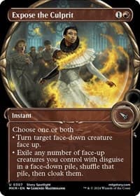 Expose the Culprit (Showcase) - Murders at Karlov Manor - Magic: The Gathering card