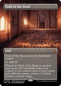 Field of the Dead (Borderless) - Special Guests - Magic: The Gathering card