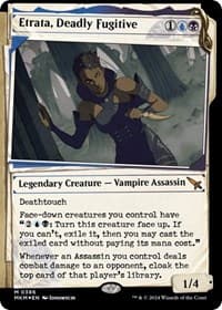 Etrata, Deadly Fugitive (Showcase) (Invisible Ink) - Murders at Karlov Manor - Magic: The Gathering card