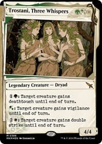 Trostani, Three Whispers (Showcase) (Invisible Ink) - Murders at Karlov Manor - Magic: The Gathering card