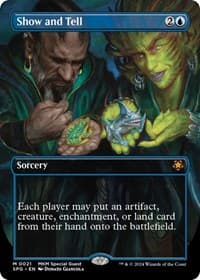 Show and Tell (Borderless) - Special Guests - Magic: The Gathering card