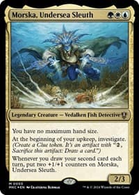 Morska, Undersea Sleuth - Commander: Murders at Karlov Manor - Magic: The Gathering card