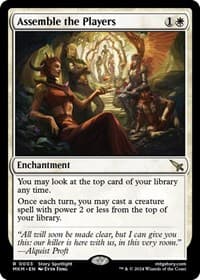 Assemble the Players - Murders at Karlov Manor - Magic: The Gathering card