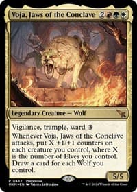 Voja, Jaws of the Conclave - Prerelease Cards - Magic: The Gathering card