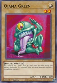 Ojama Green - 2-Player Starter Set - YuGiOh card