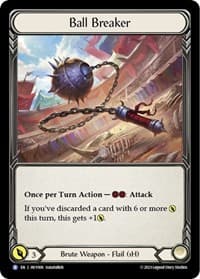 Ball Breaker - Heavy Hitters - Flesh and Blood TCG card