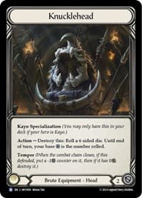 Knucklehead - Heavy Hitters - Flesh and Blood TCG card