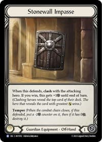 Stonewall Impasse - Heavy Hitters - Flesh and Blood TCG card