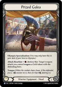 Prized Galea - Heavy Hitters - Flesh and Blood TCG card