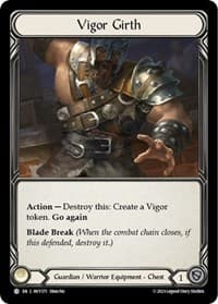 Vigor Girth - Heavy Hitters - Flesh and Blood TCG card