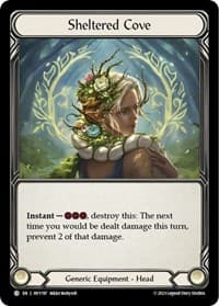 Sheltered Cove - Heavy Hitters - Flesh and Blood TCG card