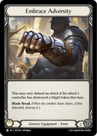 Embrace Adversity - Heavy Hitters - Flesh and Blood TCG card