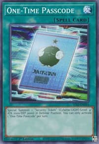 One-Time Passcode - 2-Player Starter Set - YuGiOh card