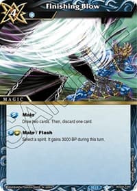 Finishing Blow - Savior of Chaos - Battle Spirits Saga card