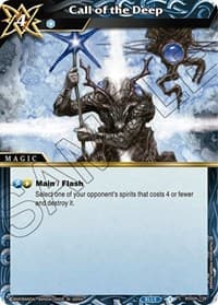 Call of the Deep - Savior of Chaos - Battle Spirits Saga card