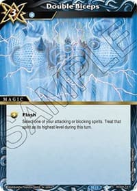 Double Biceps - Savior of Chaos - Battle Spirits Saga card