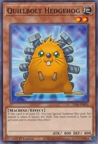 Quillbolt Hedgehog - 2-Player Starter Set - YuGiOh card