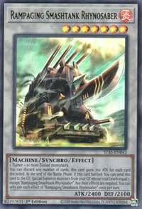Rampaging Smashtank Rhynosaber - 2-Player Starter Set - YuGiOh card
