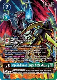 Imperialdramon: Dragon Mode ACE - P-109 (BANDAI Card Games Fest 23-24 World Tour) - Digimon Promotion Cards - Digimon Card Game card