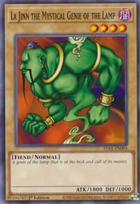 La Jinn the Mystical Genie of the Lamp - 2-Player Starter Set - YuGiOh card