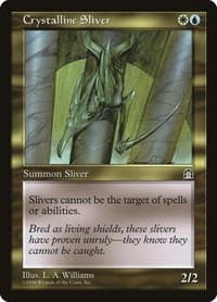 Crystalline Sliver - Stronghold - Magic: The Gathering card