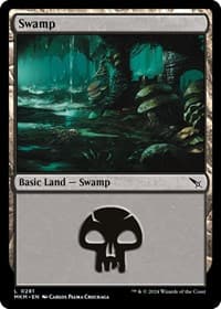 Swamp (0281) - Murders at Karlov Manor - Magic: The Gathering card