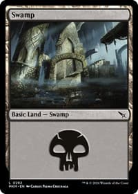 Swamp (0282) - Murders at Karlov Manor - Magic: The Gathering card