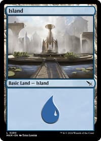 Island (0280) - Murders at Karlov Manor - Magic: The Gathering card