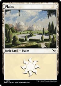 Plains (0278) - Murders at Karlov Manor - Magic: The Gathering card