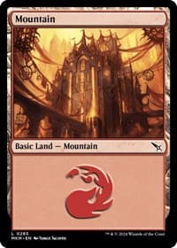 Mountain (0283) - Murders at Karlov Manor - Magic: The Gathering card