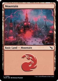 Mountain (0284) - Murders at Karlov Manor - Magic: The Gathering card