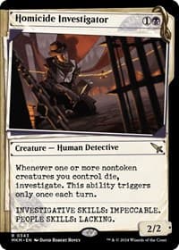 Homicide Investigator (Showcase) - Murders at Karlov Manor - Magic: The Gathering card