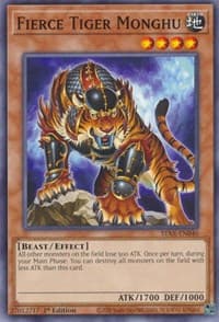 Fierce Tiger Monghu - 2-Player Starter Set - YuGiOh card