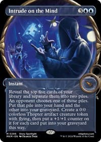 Intrude on the Mind (Showcase) - Murders at Karlov Manor - Magic: The Gathering card
