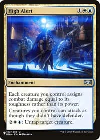 High Alert - The List Reprints - Magic: The Gathering card