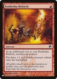 Kuldotha Rebirth - The List Reprints - Magic: The Gathering card