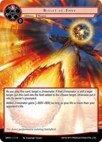 Bullet of Envy - Masterpiece "Pilgrim-Memories" - Force of Will card