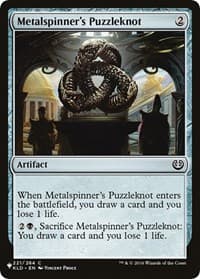 Metalspinner's Puzzleknot - The List Reprints - Magic: The Gathering card