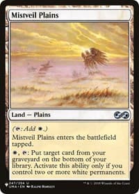 Mistveil Plains - The List Reprints - Magic: The Gathering card