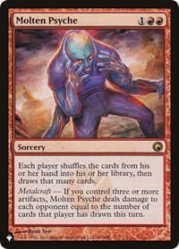 Molten Psyche - The List Reprints - Magic: The Gathering card