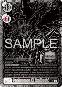 Gankoomon (X Antibody) (2023 Championship Finals 2nd Place) - Xros Encounter - Digimon Card Game card