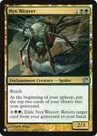 Nyx Weaver - The List Reprints - Magic: The Gathering card