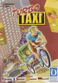 Turbo Taxi Board Game - Rio Grande Games - Boardgames card