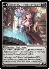 Arisanna, Herbalist Prodigy - Alchemical Revolution Starter Decks - Grand Archive TCG card