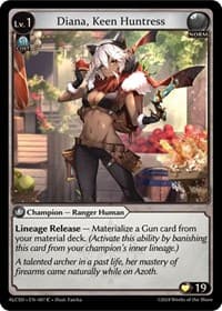 Diana, Keen Huntress - Alchemical Revolution Starter Decks - Grand Archive TCG card