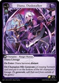 Diana, Duskstalker - Alchemical Revolution Starter Decks - Grand Archive TCG card