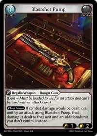 Blastshot Pump - Alchemical Revolution Starter Decks - Grand Archive TCG card