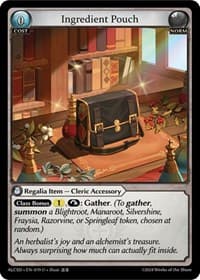 Ingredient Pouch - Alchemical Revolution Starter Decks - Grand Archive TCG card