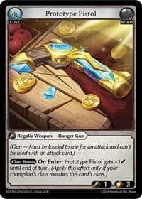 Prototype Pistol - Alchemical Revolution Starter Decks - Grand Archive TCG card