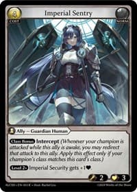 Imperial Sentry - Alchemical Revolution Starter Decks - Grand Archive TCG card